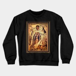 Our Lady of Guadalupe Virgin Mary Mexico Tilma Juan Diego Crewneck Sweatshirt